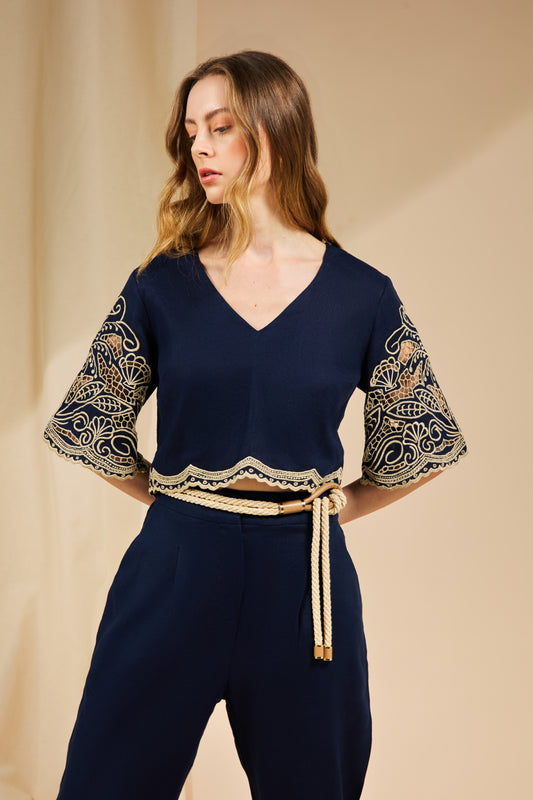 BLUSA LUCE MARINHO