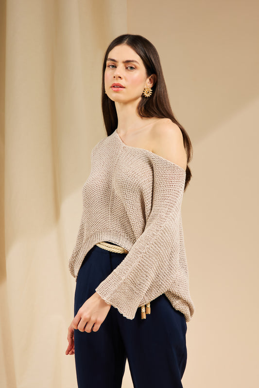 TRICOT BRISA AREIA