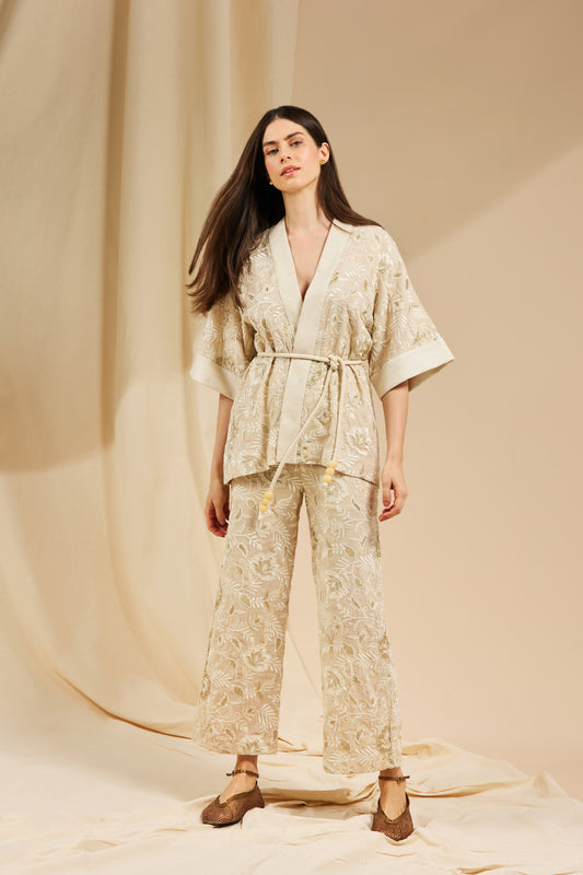 KIMONO GIARDINO CRU