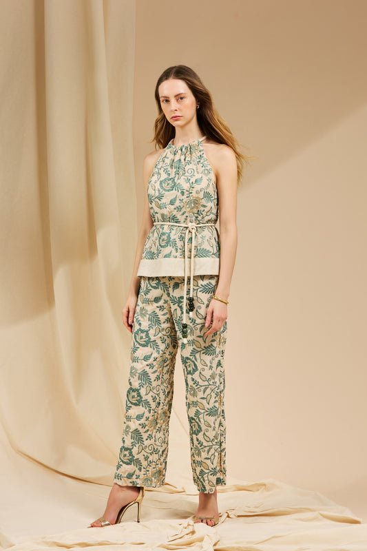 BLUSA GIARDINO VERDE