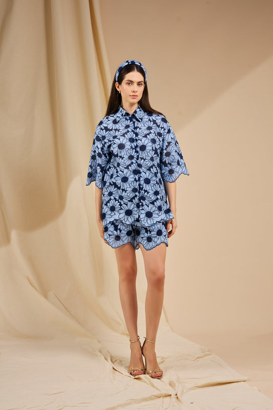 CAMISA BELLIS AZUL