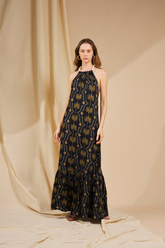 VESTIDO SOLEMARE ESTAMPADO