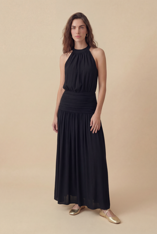 VESTIDO BRUMA PRETO