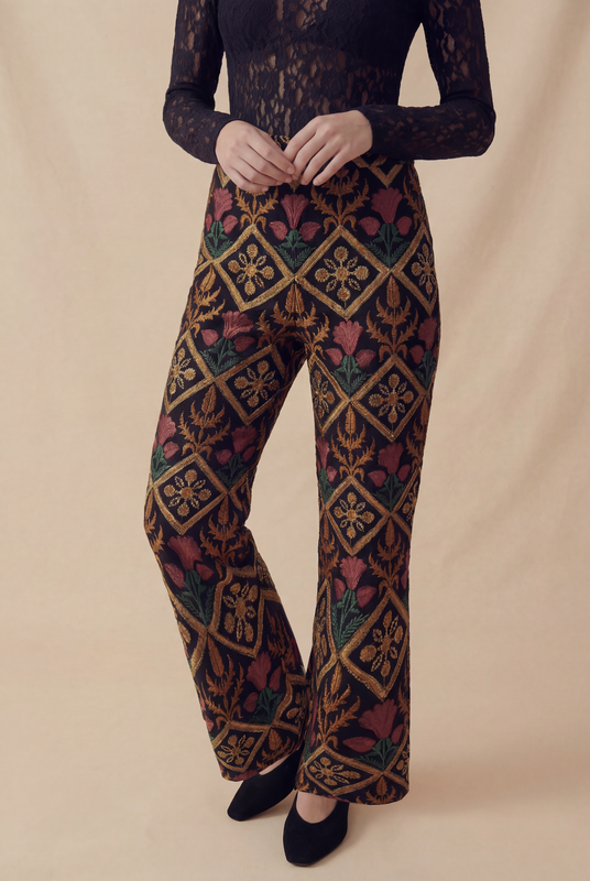 CALÇA HERBÁRIO PRETO