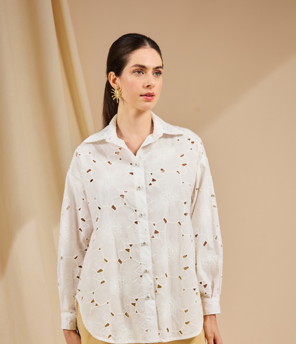 CAMISA MAGNOLIA BRANCA