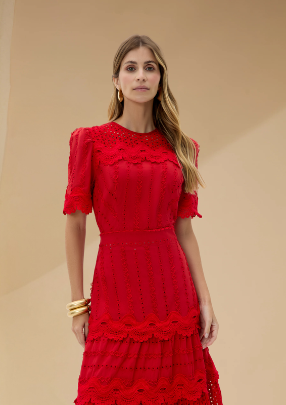 VESTIDO LOUISE VERMELHO