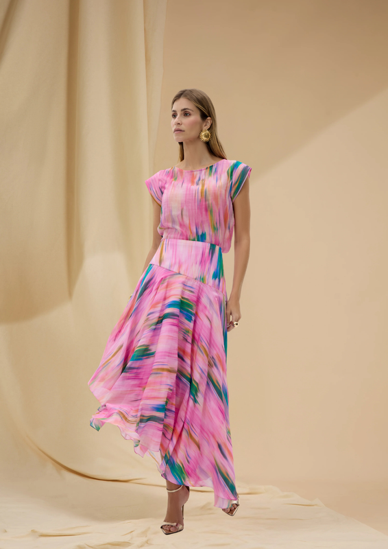 SAIA AQUARELA ESTAMPADA