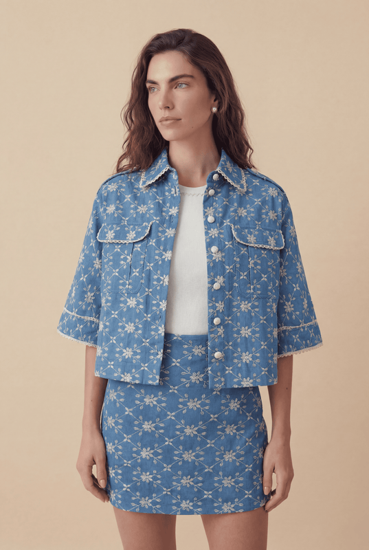 CAMISA CAMOMILA AZUL CLARO