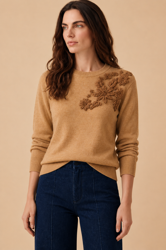 TRICOT NELIA MARRON
