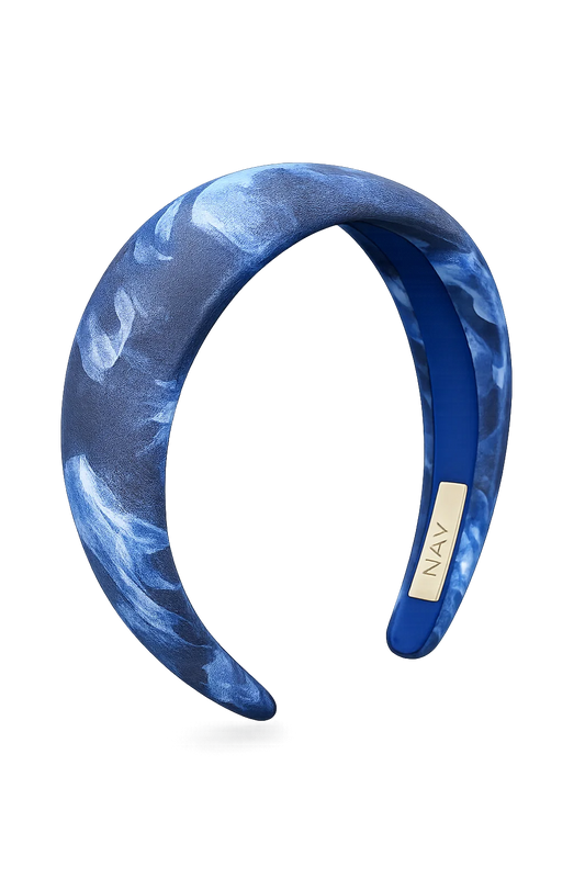 TIARA PINCELADAS AZUL